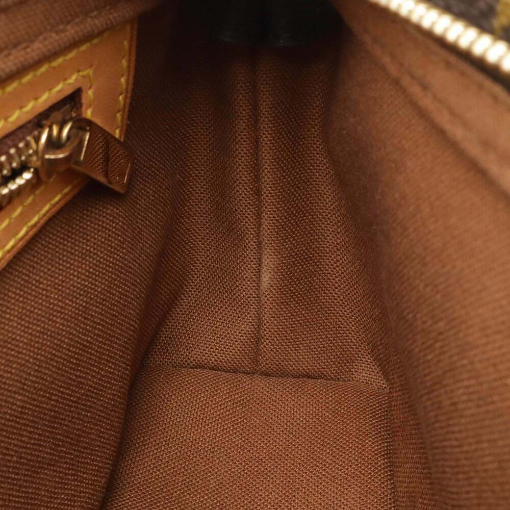 LOUIS VUITTON Authentic Brown Monogram Pochette Shoulder Bag - Picture 9 of 10